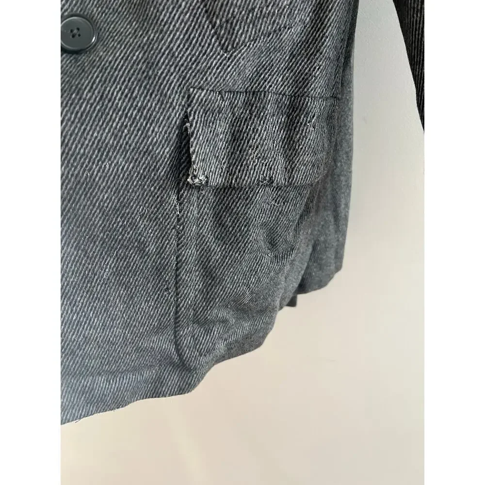 Hadleigh’s Double Breasted Cashmere Men’s Coat Gray Size 56 JP JL